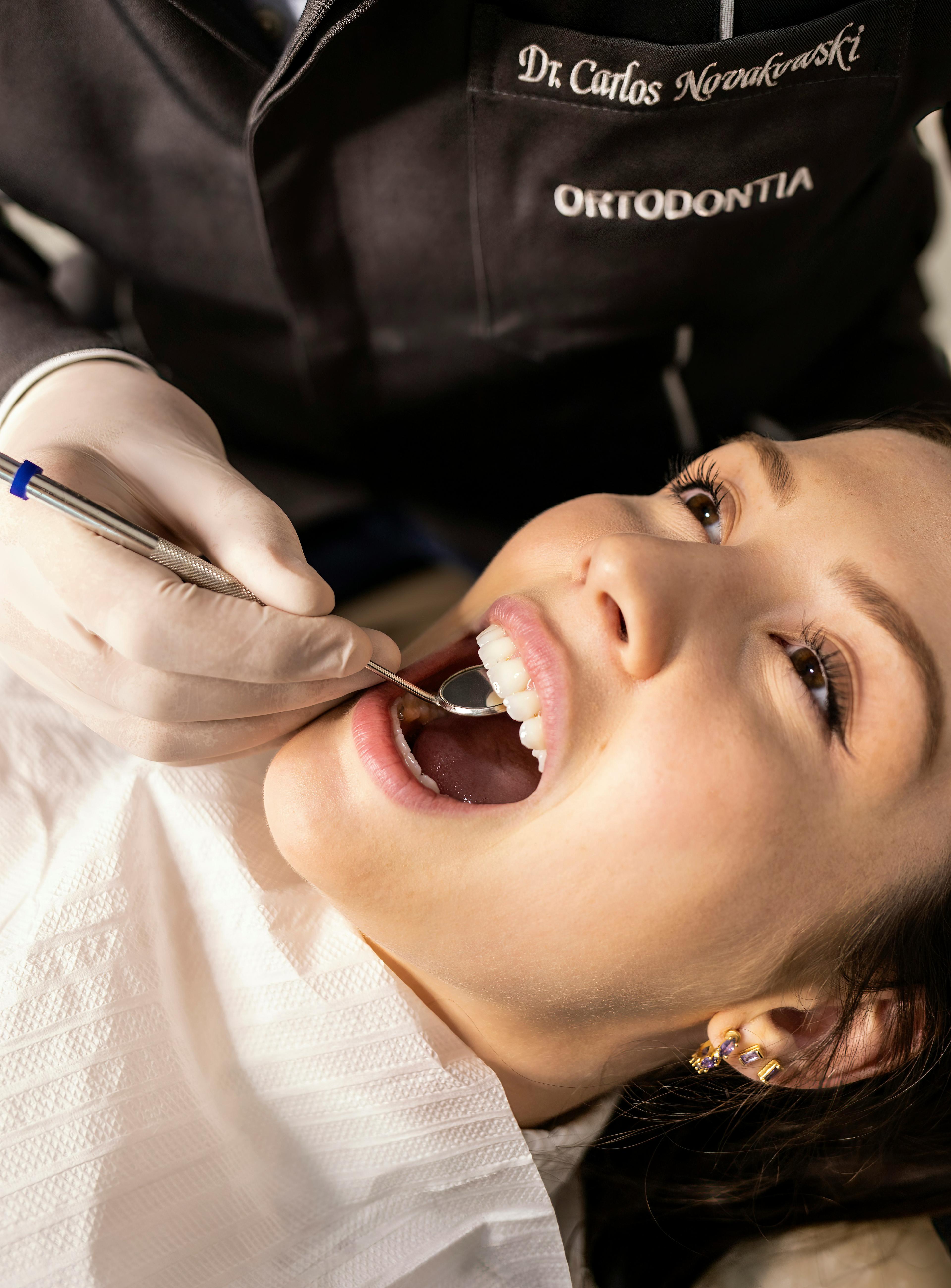 Modern dental studio interior
